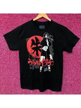 Naruto Shippuden Akatsuki Itachi Uchiha Anime T-Shirt Large